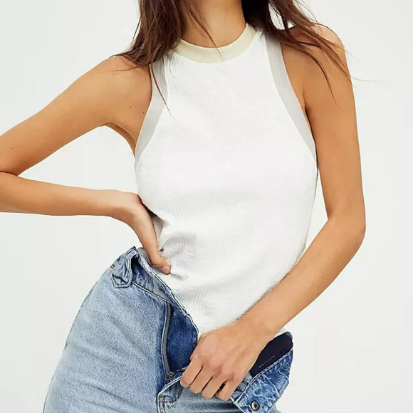 We The Free By Free People Cooper Tank Top Purple Racerback Size S - Picture 8 of 8